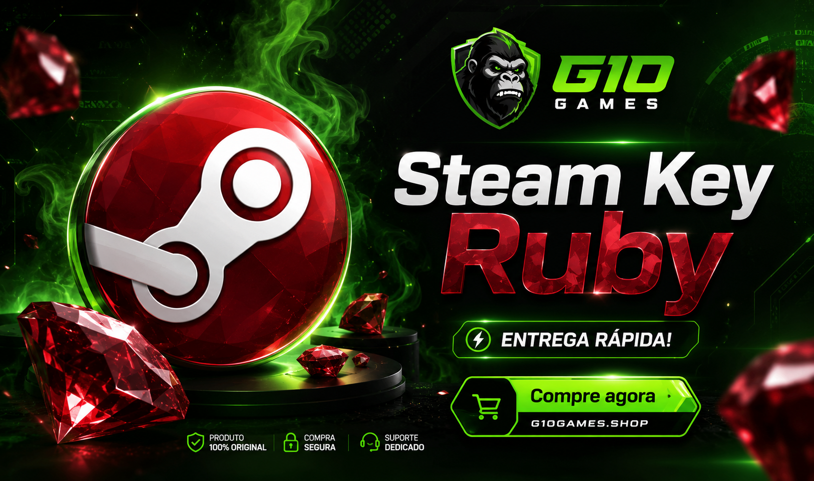 📦🔥STEAM KEYS RUBY 2025🔥🟢 (JOGOS DE 100 A 500 REAIS) 🟢-LEIA A DESCRIÇÃO-